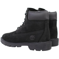 Timberland Classic 6inch Kids Black Boots