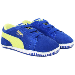 Puma Suede Crib Kids Blue Trainers