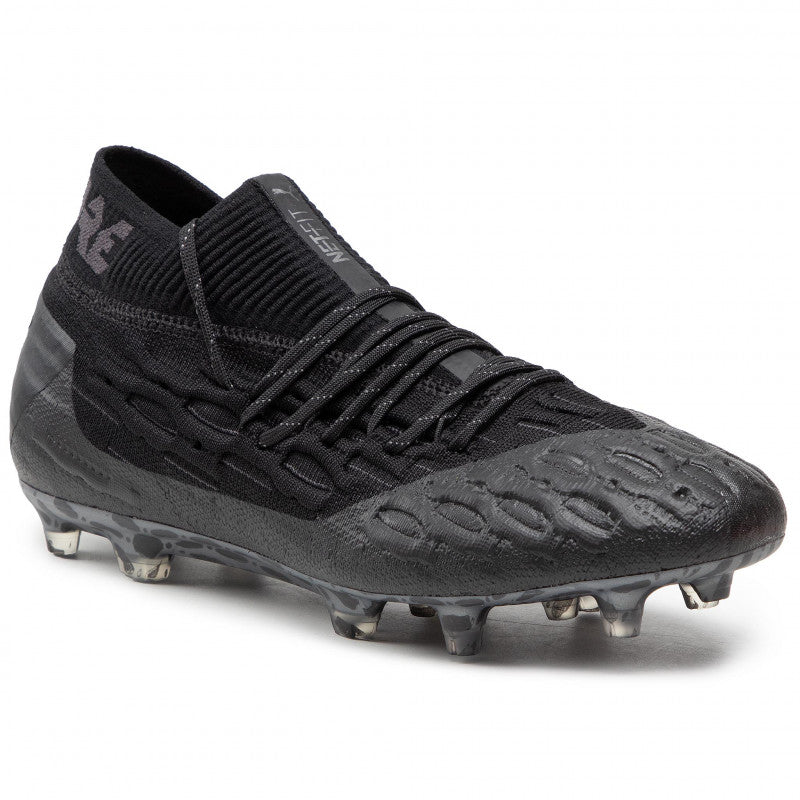 PUMA Future 5.1 Netfit FG/AG LaceUp Black Synthetic Men Football