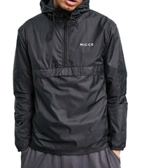 Nicce Cora Mens Black Kagoule Jacket