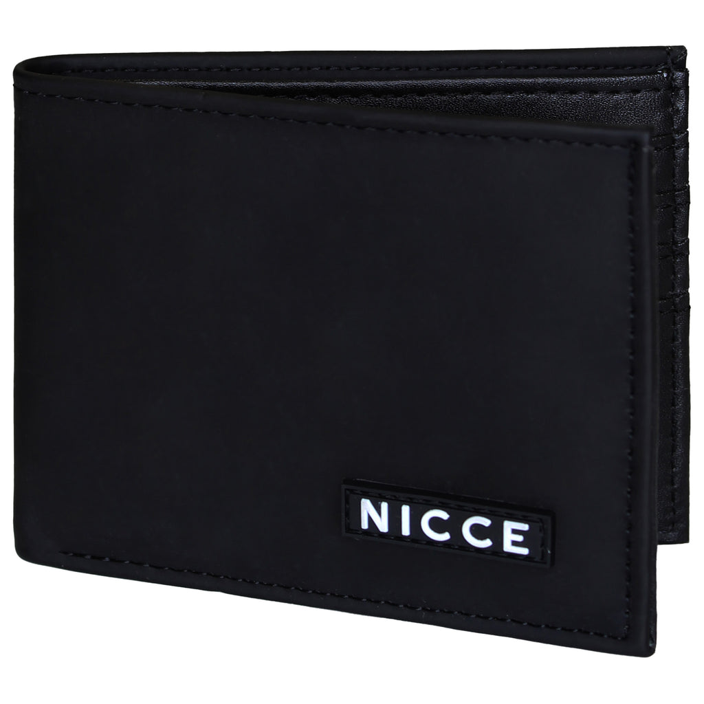 Nicce Gota Mens Black Wallet