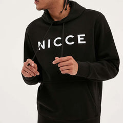 Nicce Original Logo Mens Black Hoodie