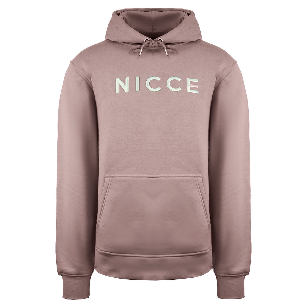 Nicce Mercury Mens Light Pink Hoodie