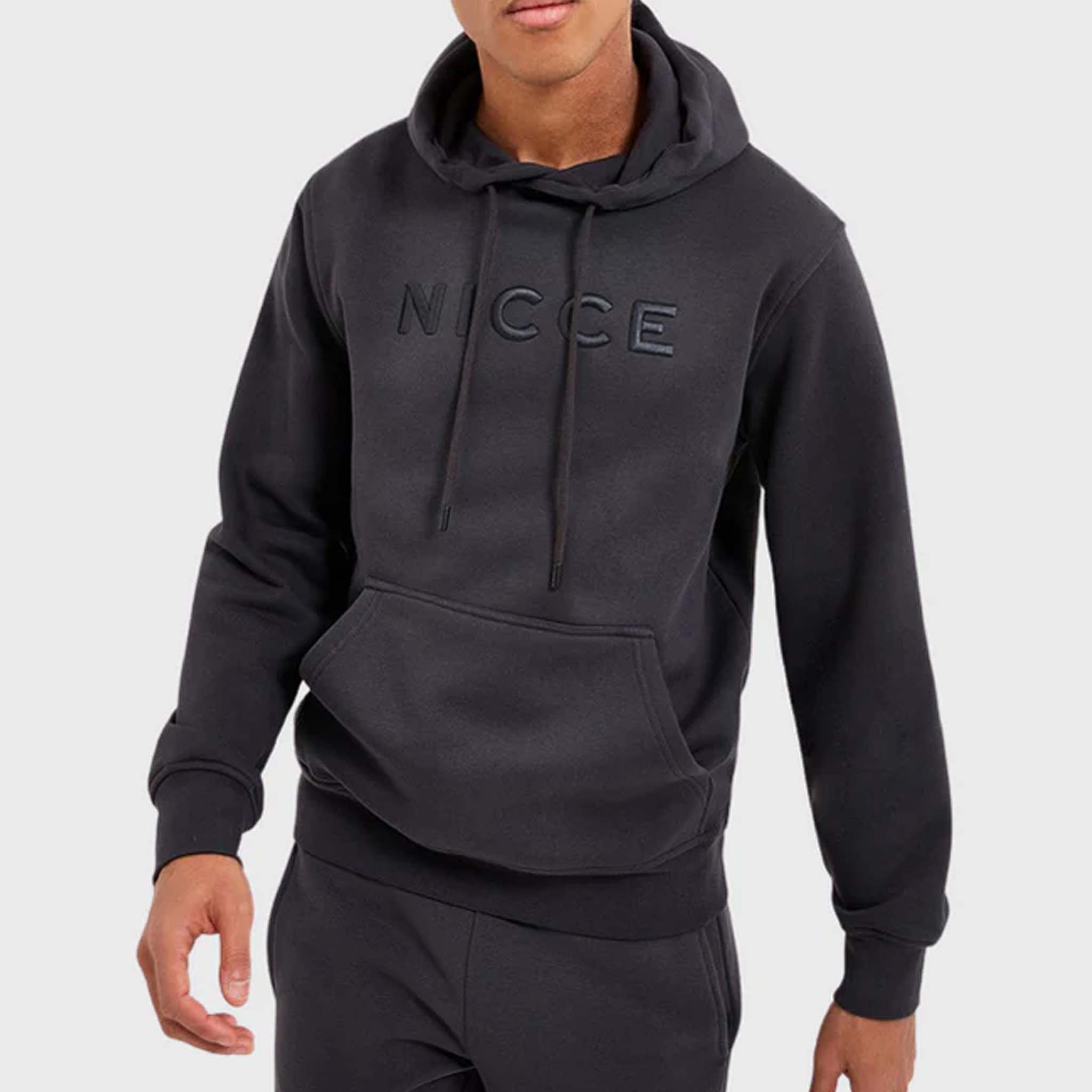 Nicce Mercury Mens Coal Hoodie