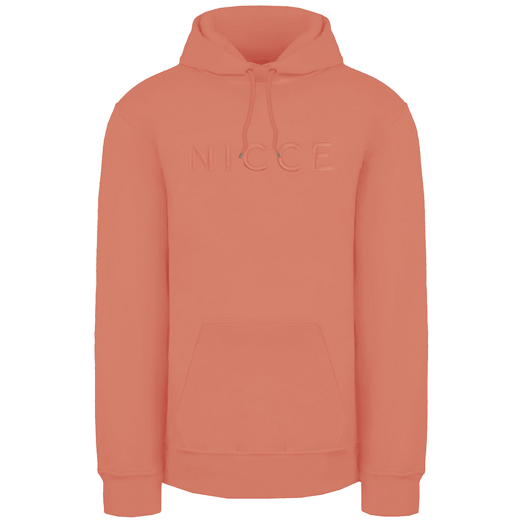 Nicce Mercury Mens Orange Hoodie