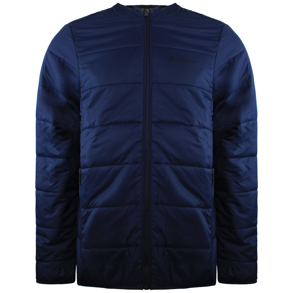 Ben Sherman Lightweight Mens Navy Padded Jacket