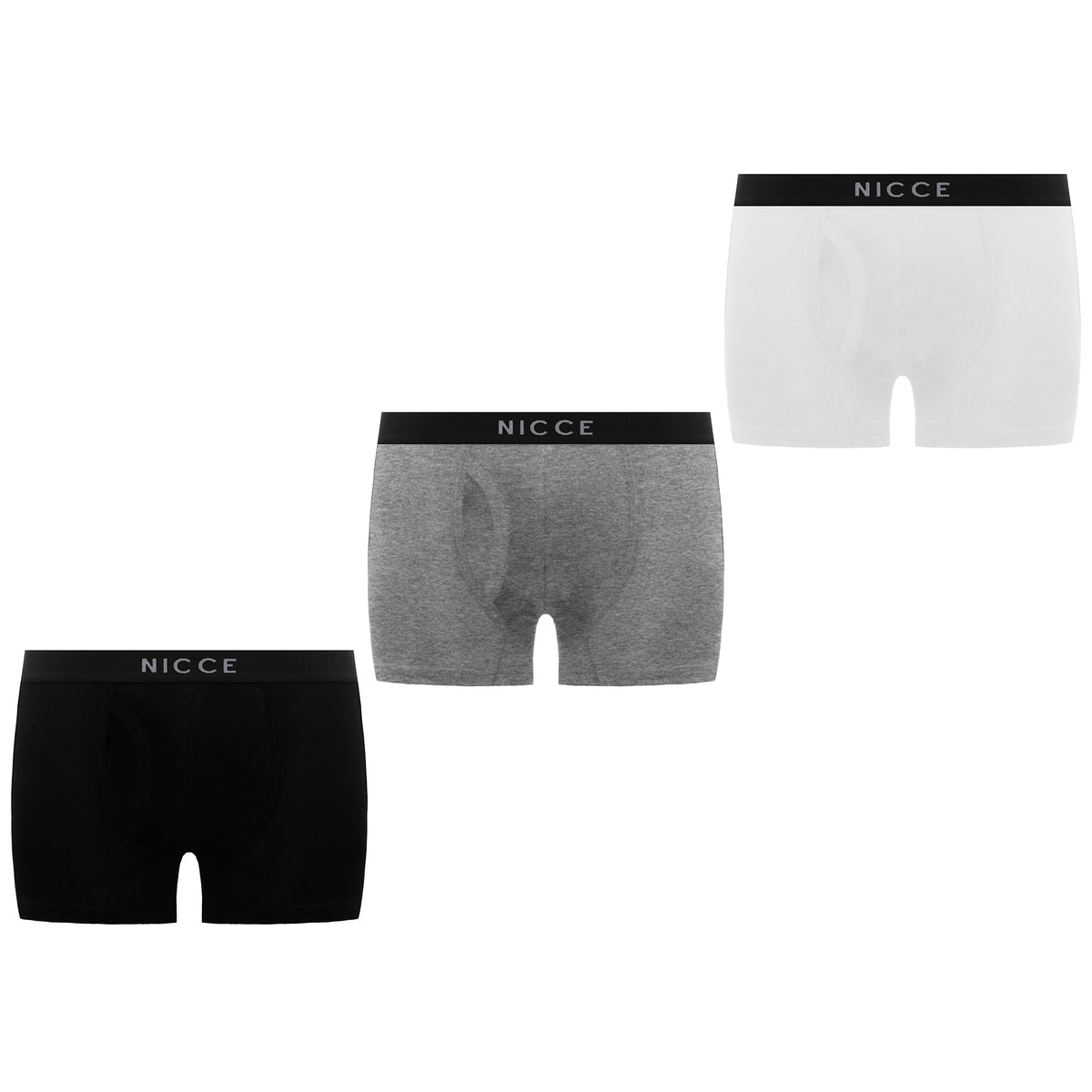 Nicce 3-Pack Cubar Mens Multicoloured Boxer Shorts