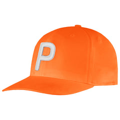 Puma P 110 Flexfit Mens Orange Golf Cap