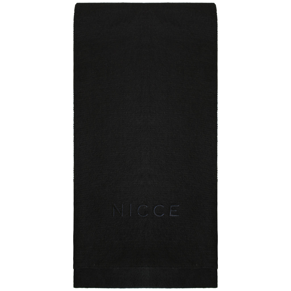 Nicce Mini Mercury Mens Black Scarf