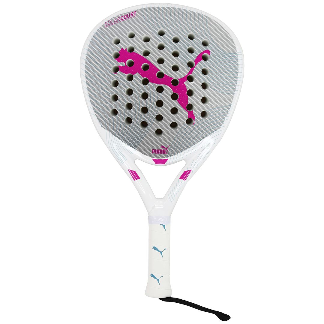 Puma SolarCOURT Womens White Padel Racket