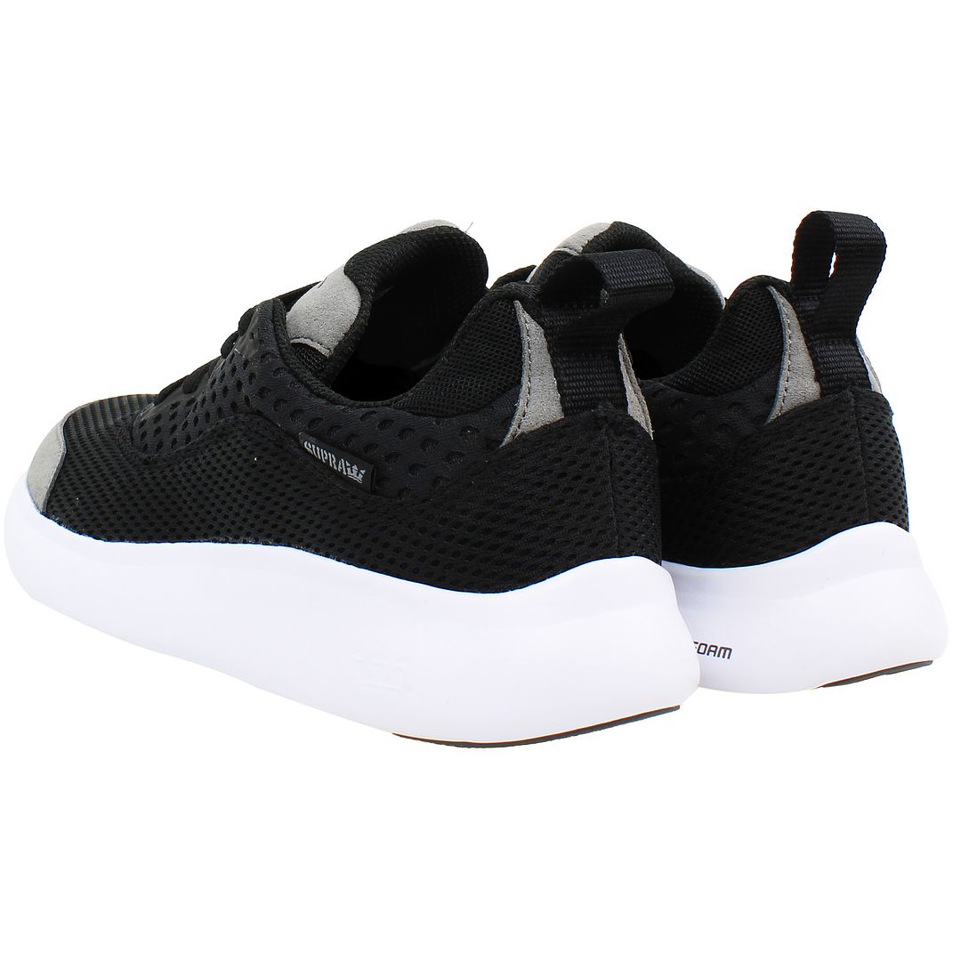 Supra Factor Tactic Mens Black Running Shoes