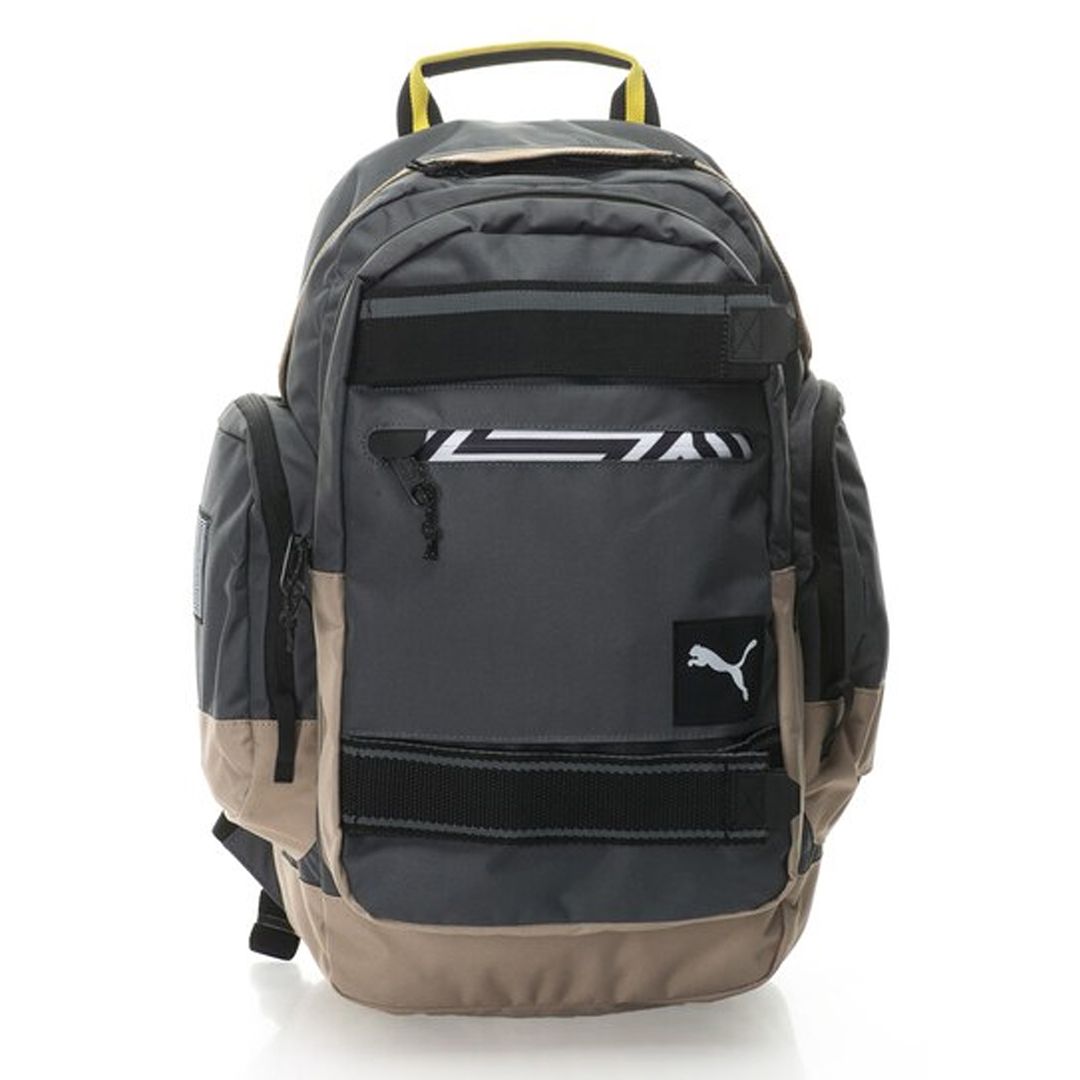 Puma Blaze Adjustable Grey Dark Shadow Mens Backpack 072212 02