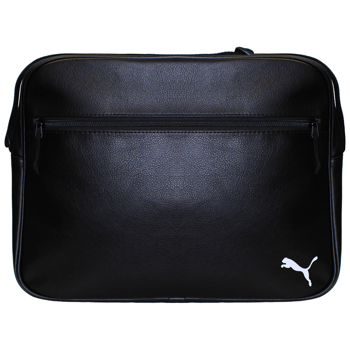 Puma Logo Mens Black Reporter Bag