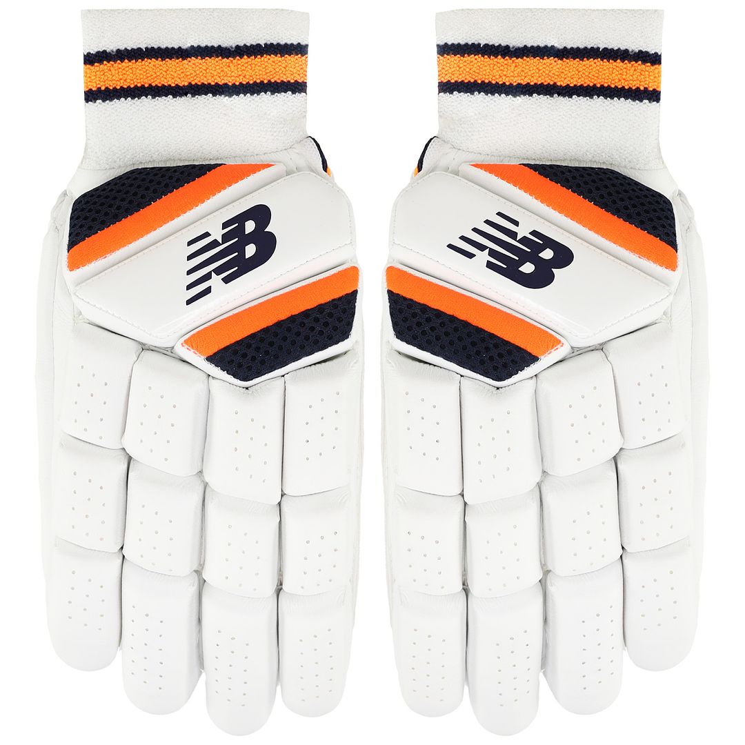 New Balance DC 1280 Adult Mens White Cricket Batting Gloves