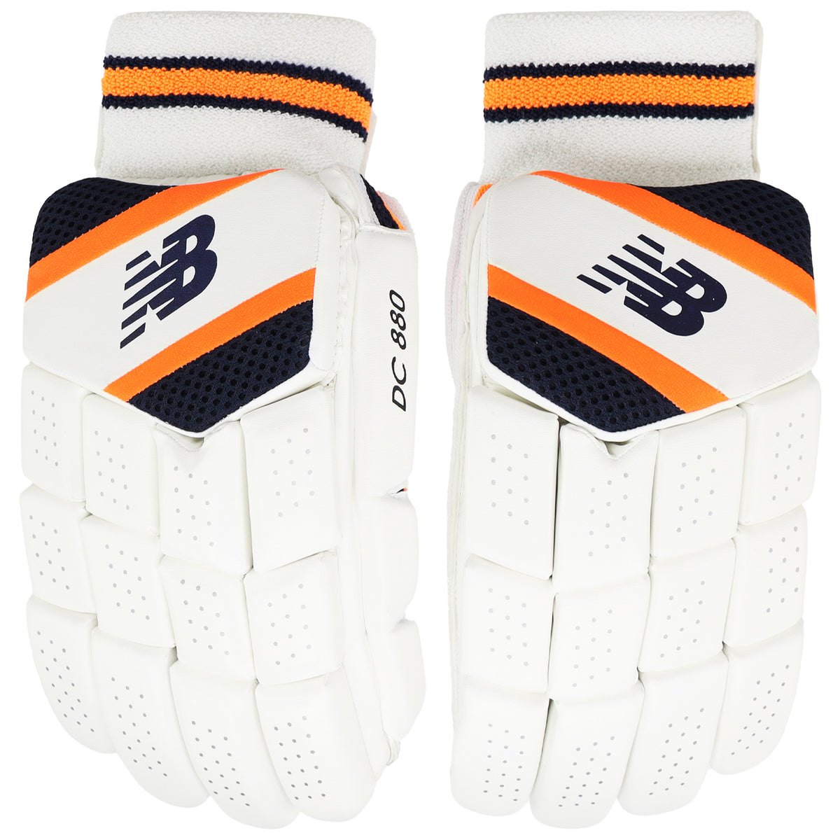 New Balance DC 880 Adults Mens White Cricket Batting Gloves