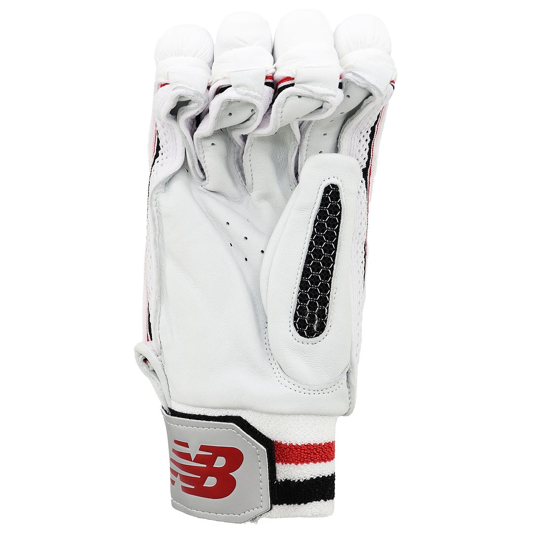 New Balance TC 1060 Adult Mens White Cricket Batting Gloves