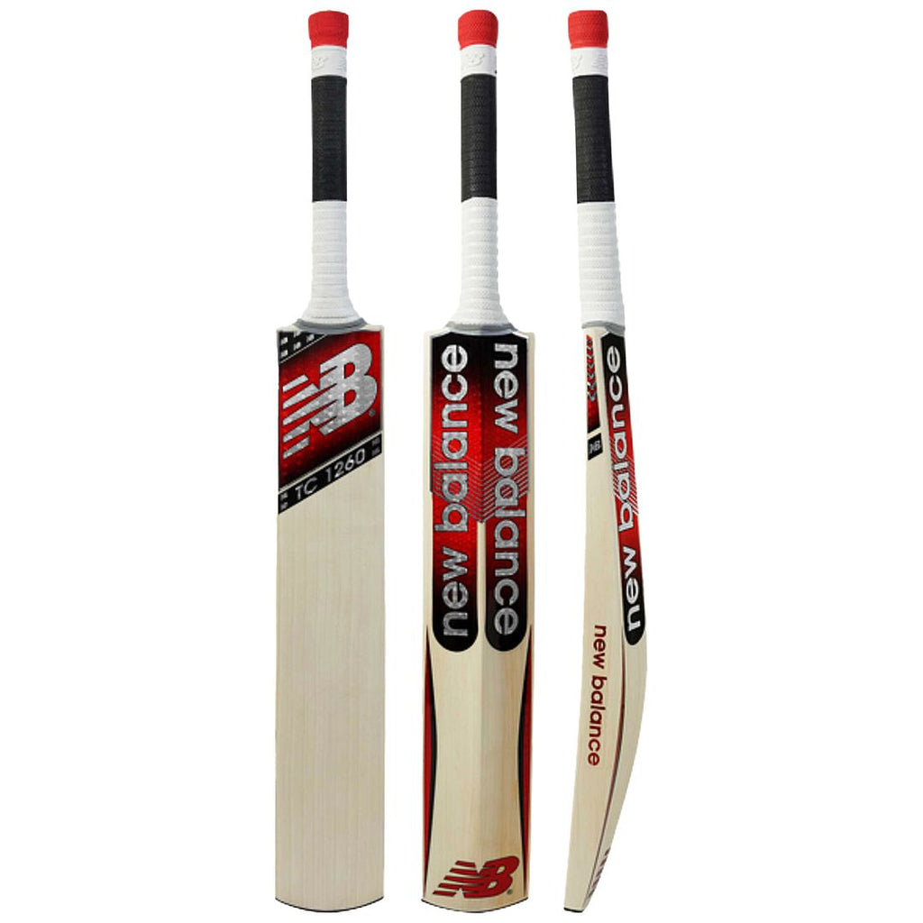 New Balance TC 1260 Red Adult Mens Cricket Bat