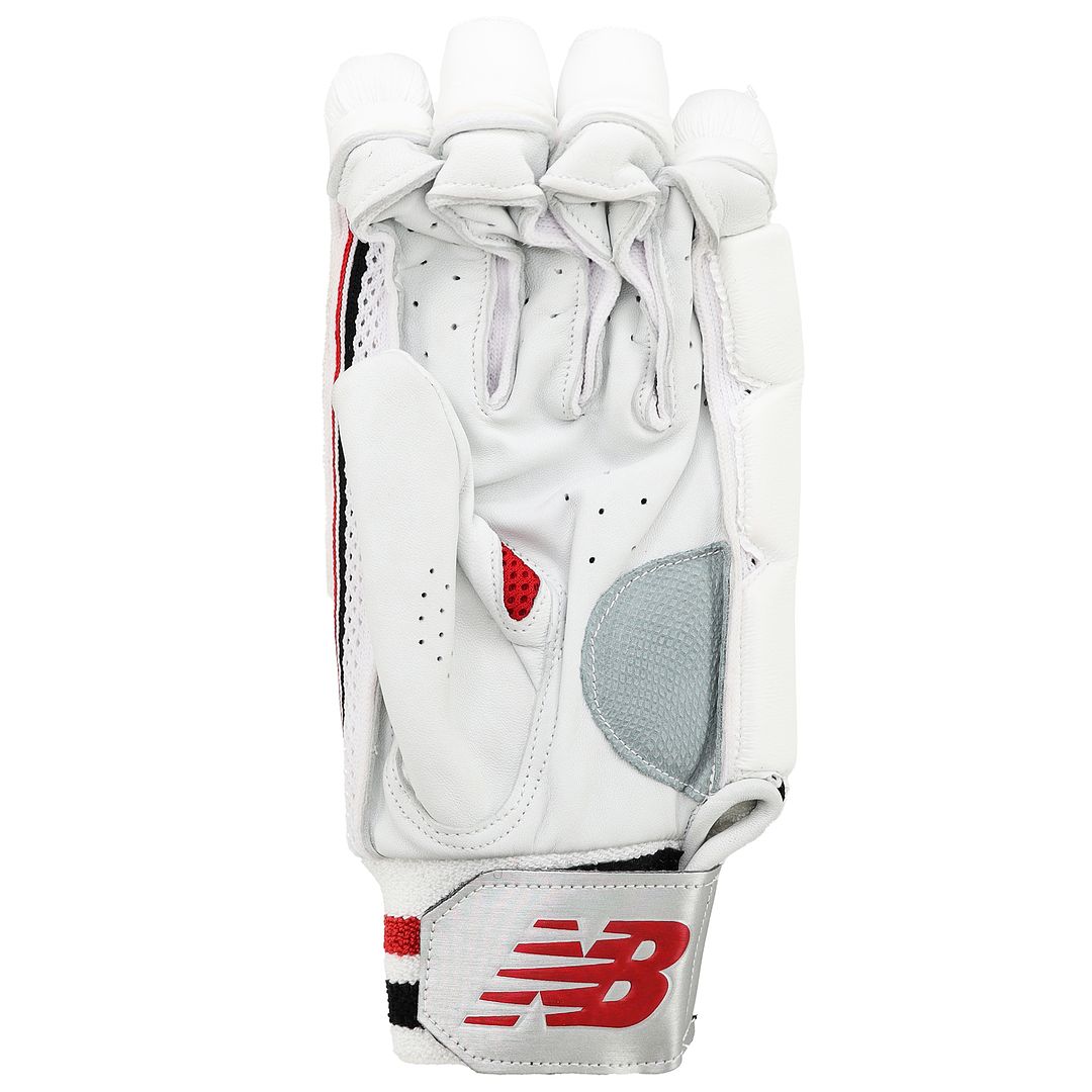 New Balance TC 1260 Kids Youth White Cricket Batting Gloves