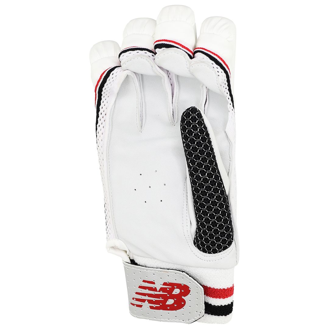 New Balance TC 660 Adults Mens White Cricket Batting Gloves