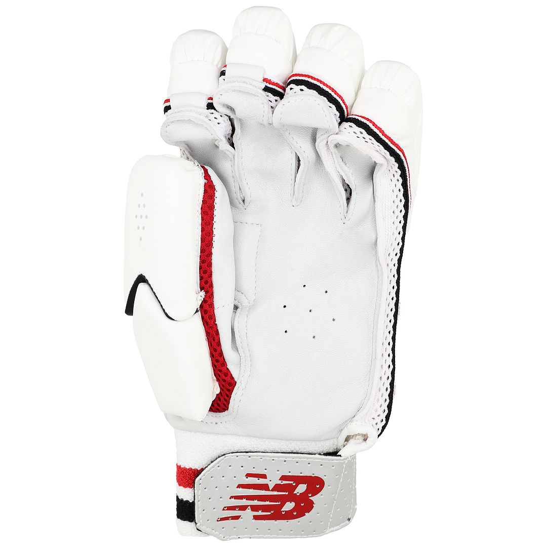 New Balance TC 660 Adults Mens White Cricket Batting Gloves