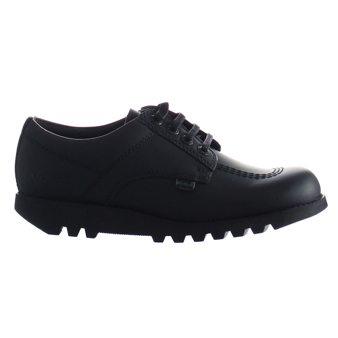 Kickers Lo C Kids Black Shoes