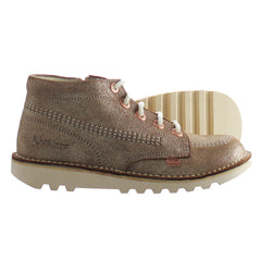 Kickers Kick Hi Kids Brown Boots