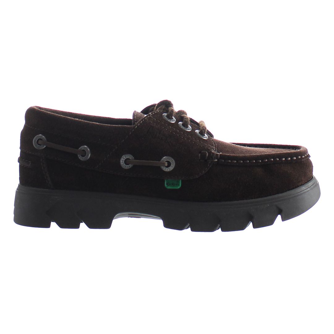 Kickers Lennon Mens Dark Brown Shoes