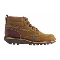 Kickers Kick Hi Mash Up Mens Brown Boots