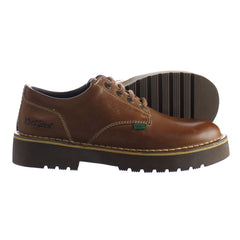 Kickers Daltrey Derby Mens Brown Shoes