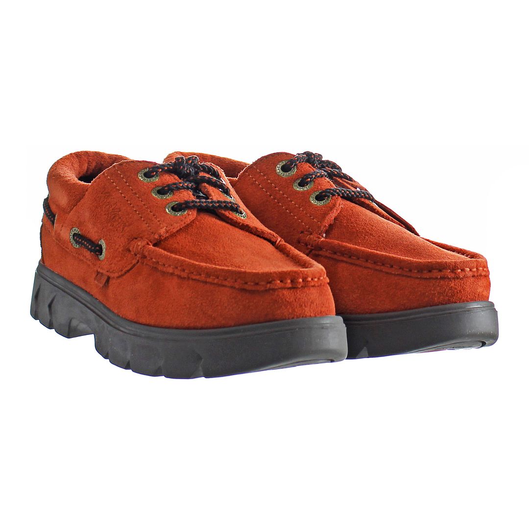 Kickers Lennon Mens Dark Orange Shoes