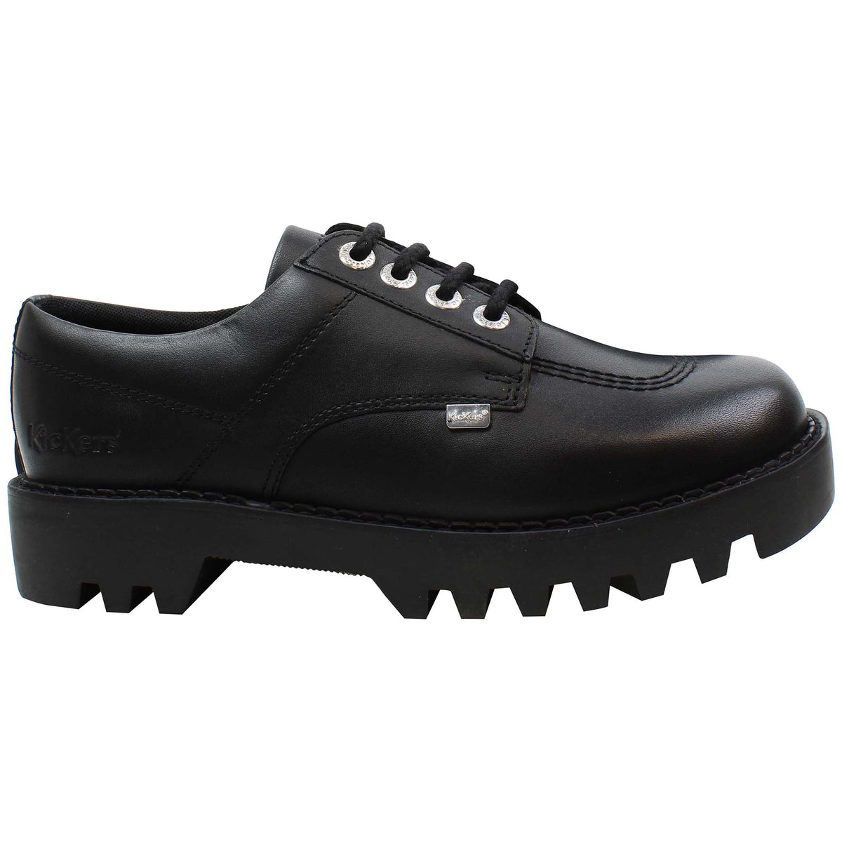 Kickers Kizziie Derby Mens Black Shoes