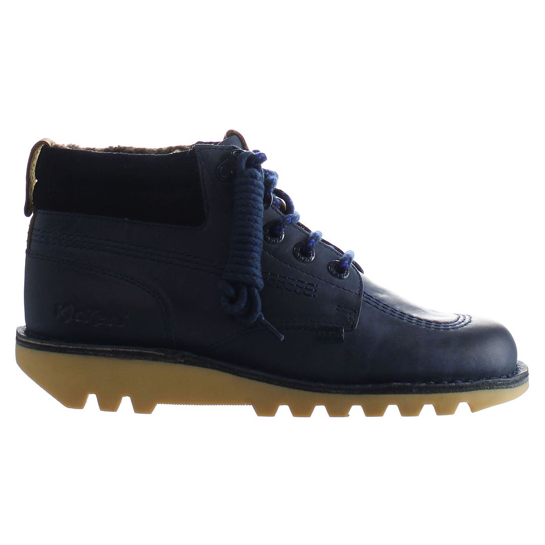 Kickers Kick Hi Witer Mens Navy Boots