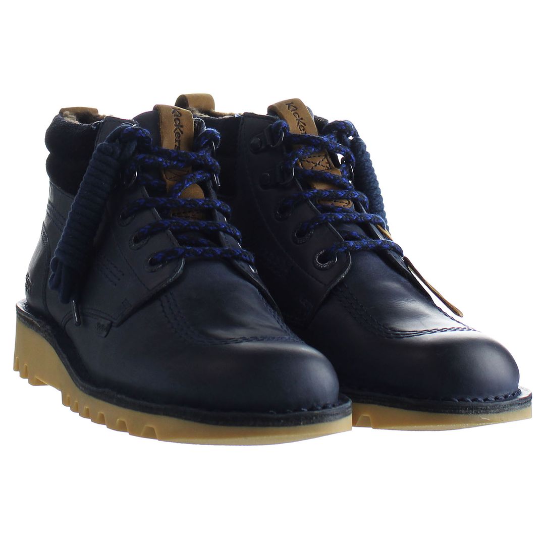 Kickers Kick Hi Witer Mens Navy Boots