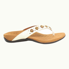 Vionic Rest Floriana Womens White Flip-Flops NO BOX