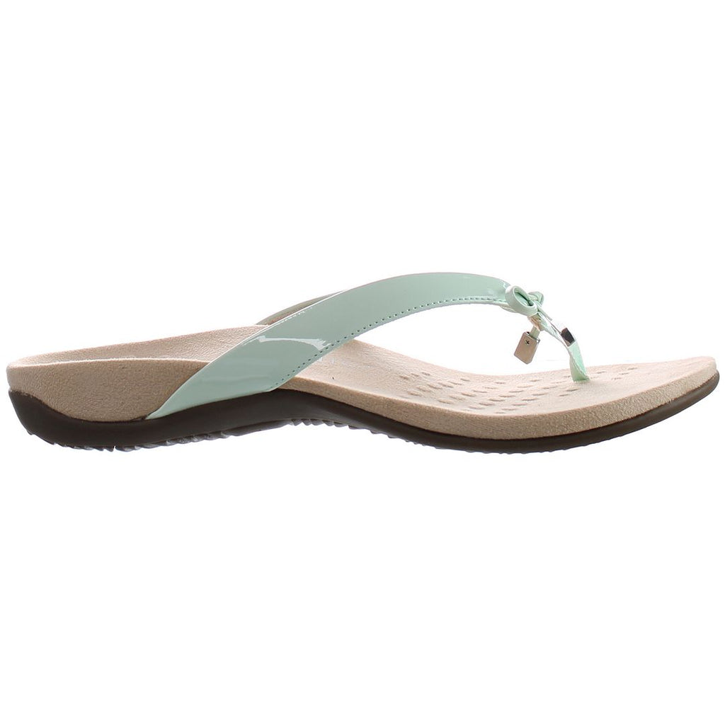 Vionic Bella Green Womens Flip-Flops