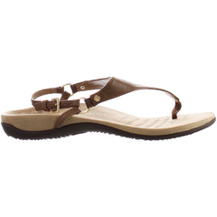 Vionic Kirra Brown Womens Flip-Flops