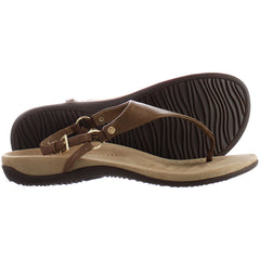 Vionic Kirra Brown Womens Flip-Flops