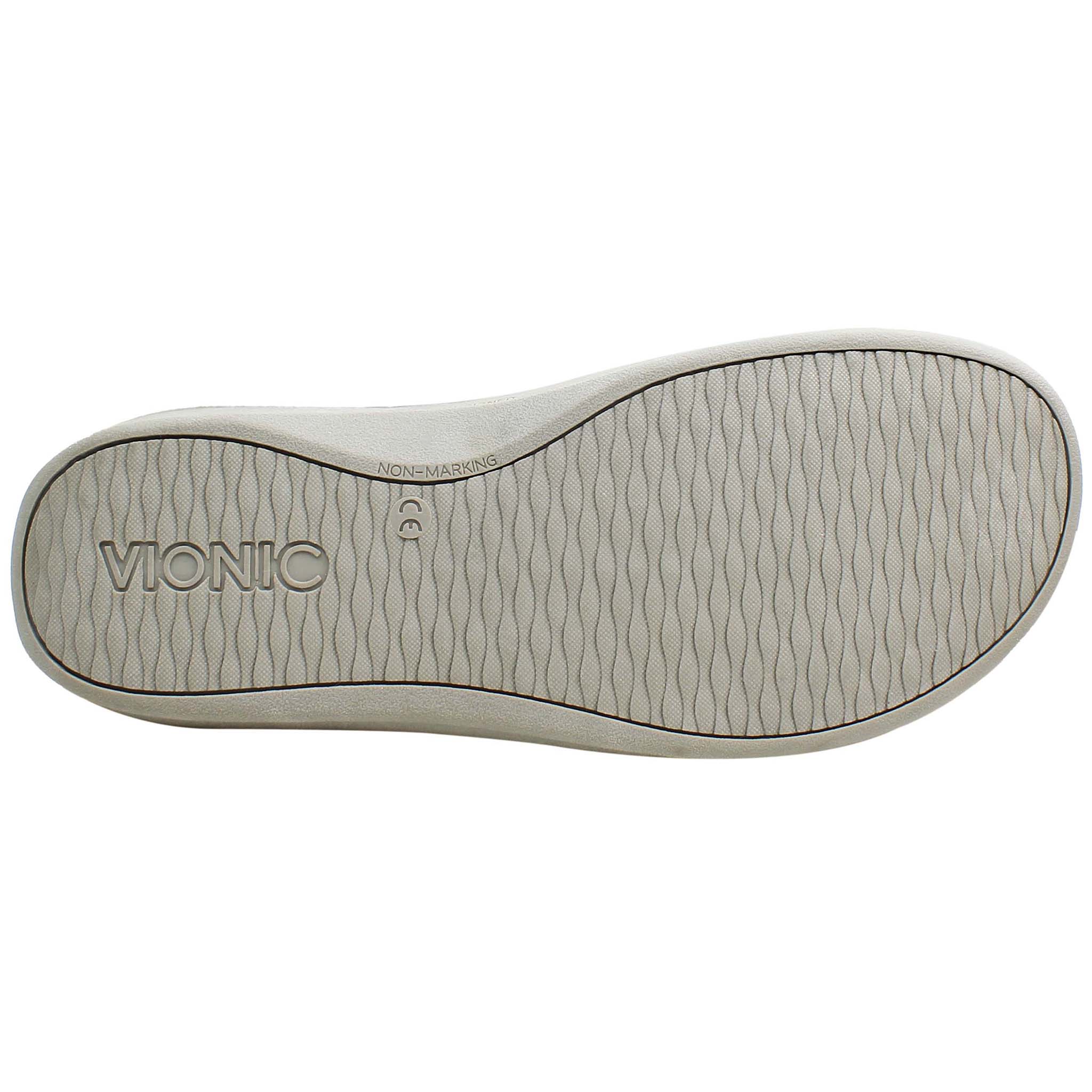 Vionic Indulge Relax Plush Womens Grey Slippers