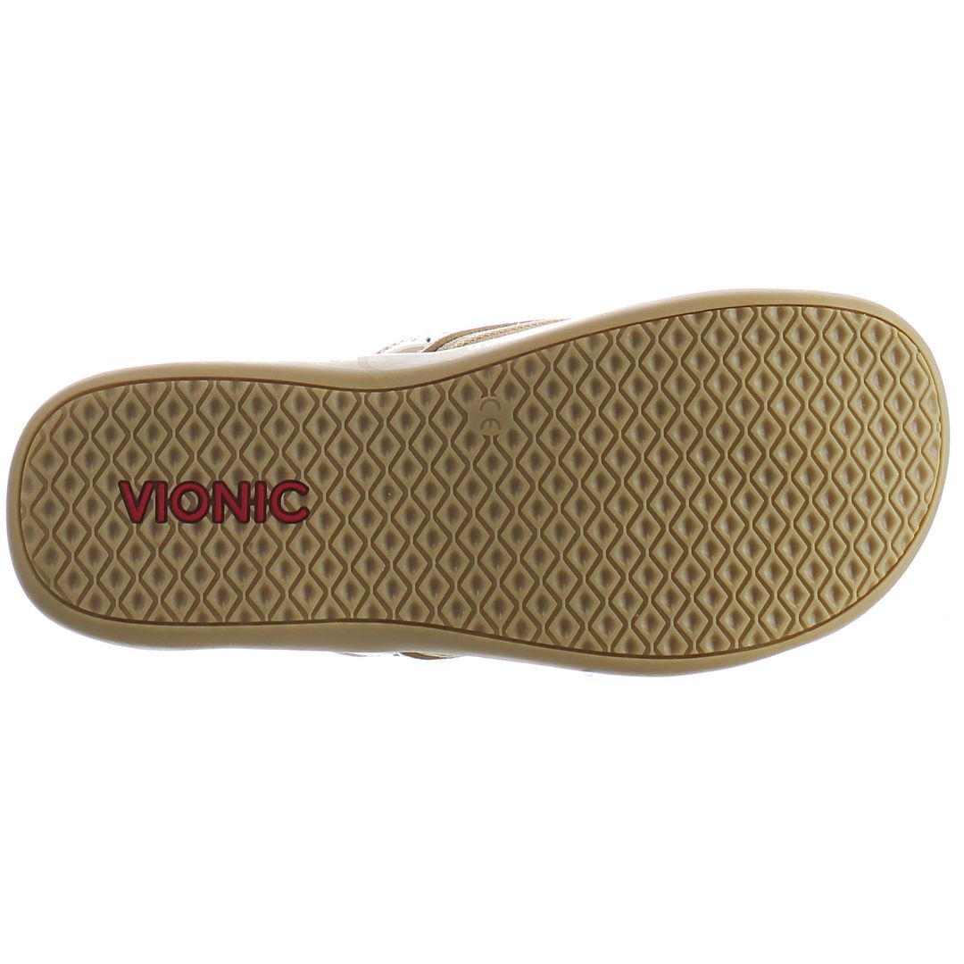 Vionic Casandra Beige Womens Flip-Flops