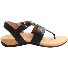 Vionic Rest Lupe Womens Black Sandals