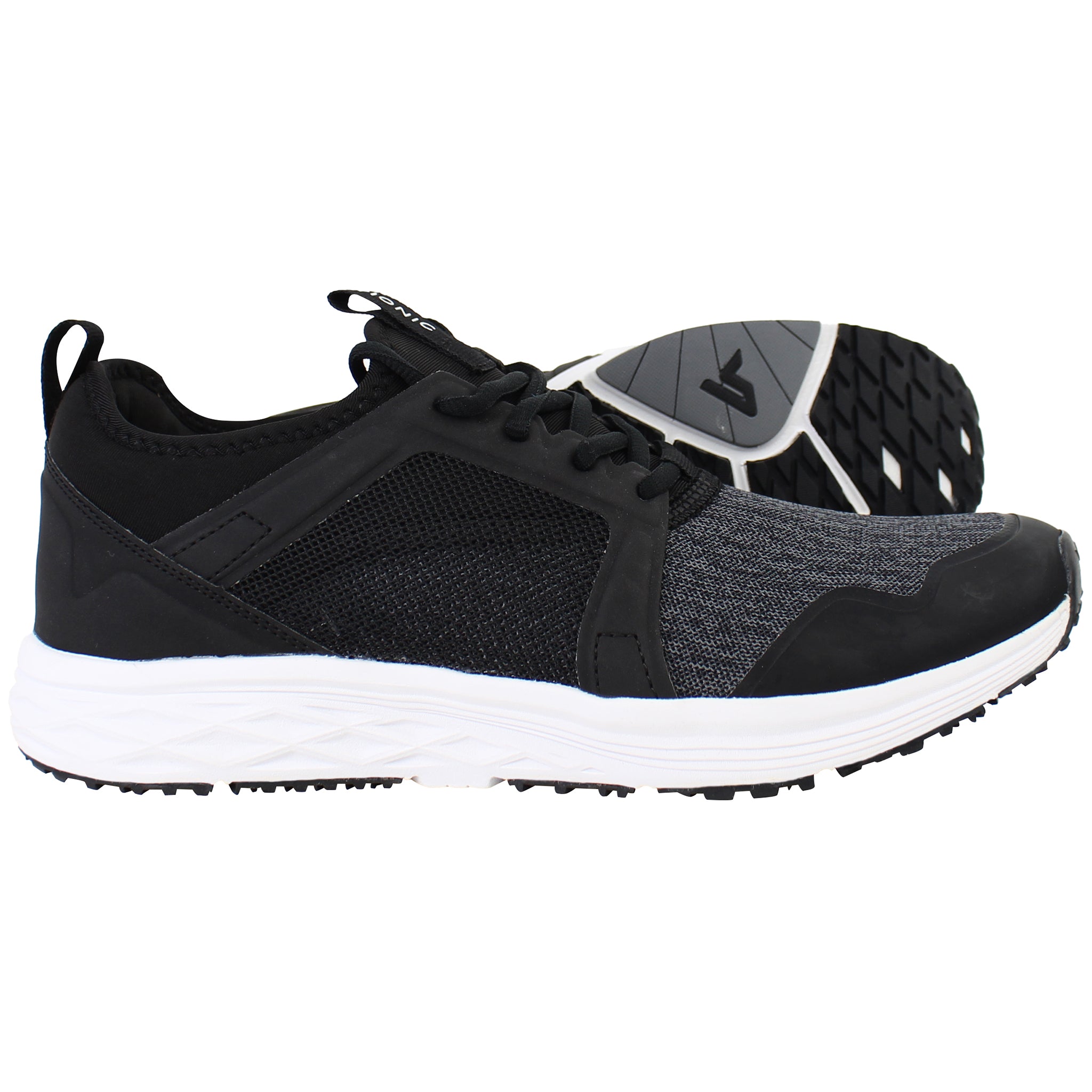 Vionic Fulton Dominic Mens Black Trainers