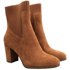 Vionic Kaylee Womens Brown Heeled Boots