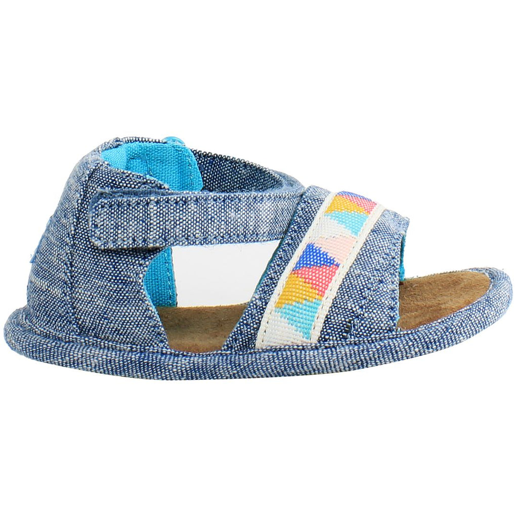 Toms Shiloh Blue Sandals