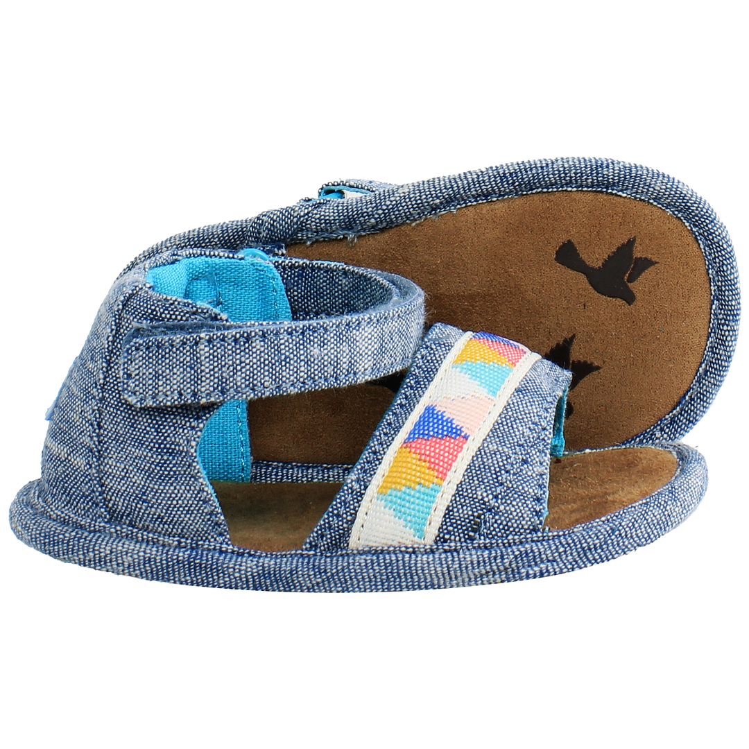 Toms Shiloh Blue Sandals