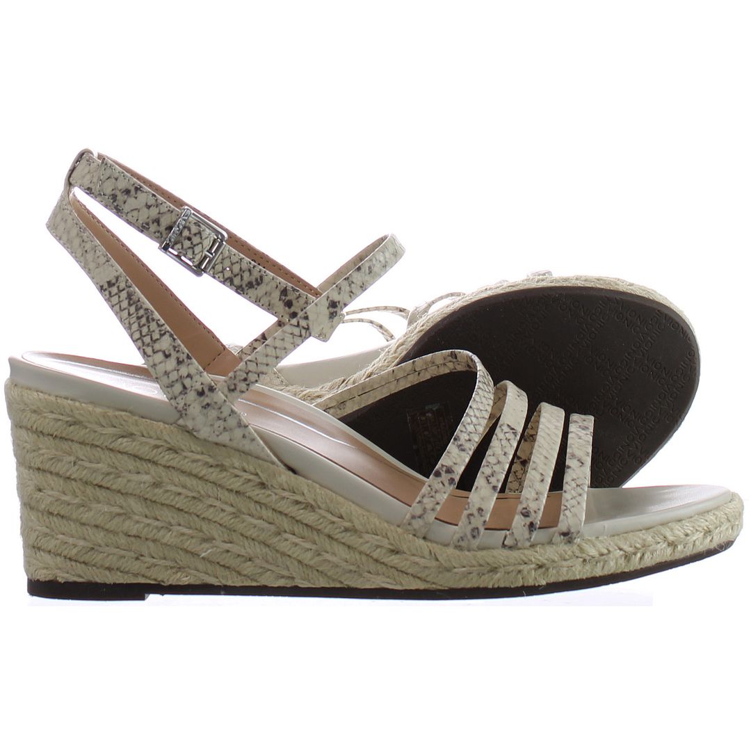 Vionic Ayda Womens Beige Wedges