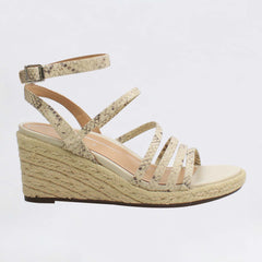 Vionic Ayda Beige Womens Wedges NO BOX