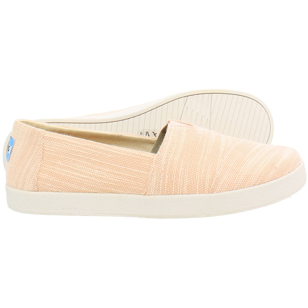 Toms Alpargata Womens Peach Espadrilles