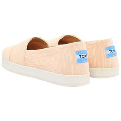 Toms Alpargata Womens Peach Espadrilles