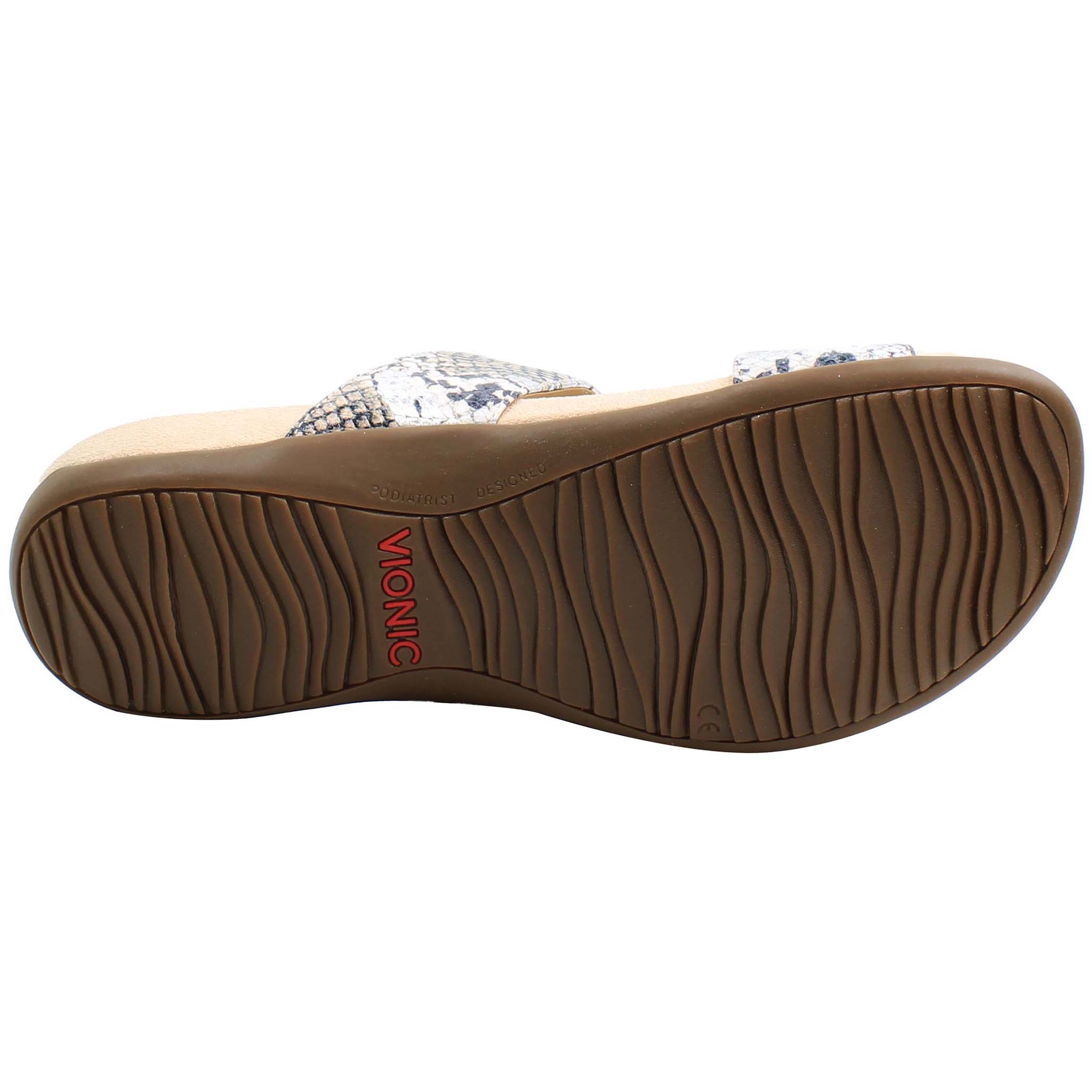 Vionic Rest Randi II Boa Met Womens Silver Sandals