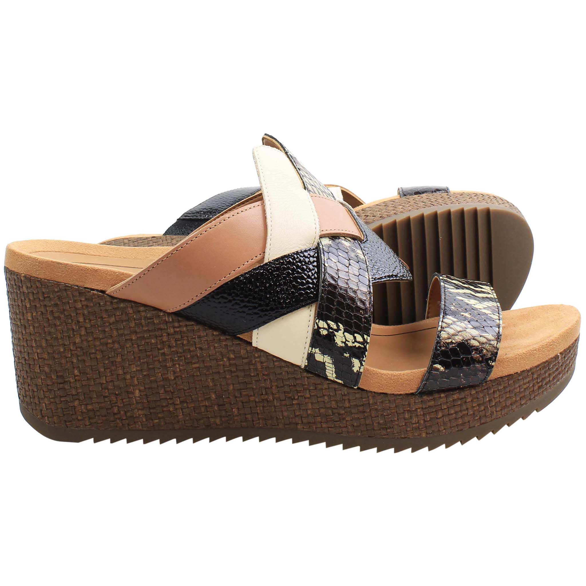 Vionic Tara Womens Brown Wedges